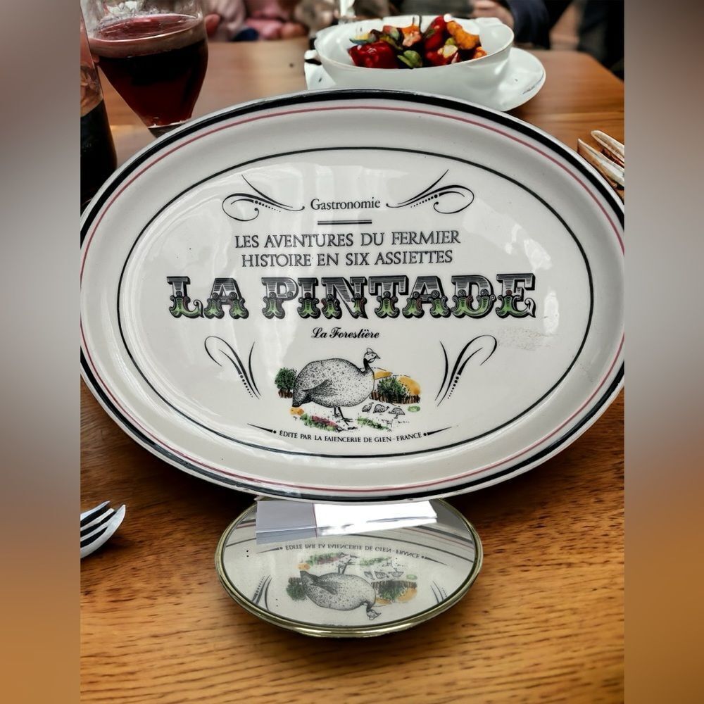 FRENCH SERVING PLATTER, 12”